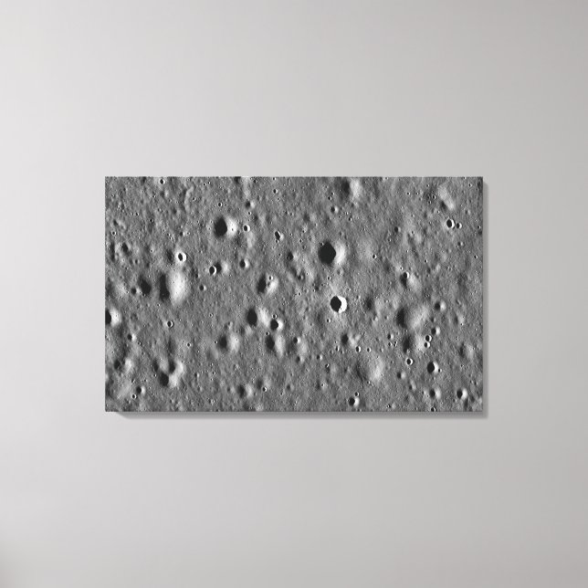 Impressão Em Tela Apollo 11, local de aterrissagem (Frente)