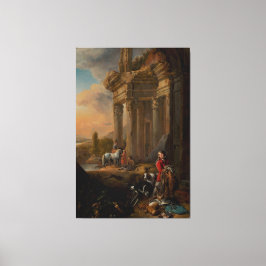 Impressão Em Tela Após a Caça, Jan Baptist Wenix, c. 1656