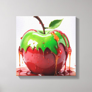 Impressão Em Tela Apple Digital Art