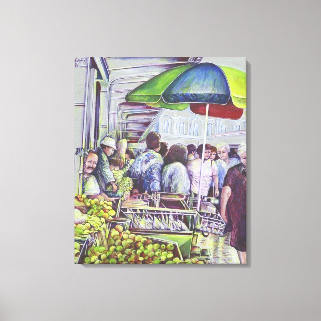 Impressão Em Tela Apple Pie Requer Maçãs Na Hungria (Frente)