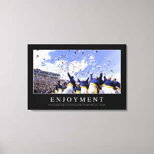 Impressão Em Tela Apreciação: Citações inspiradas