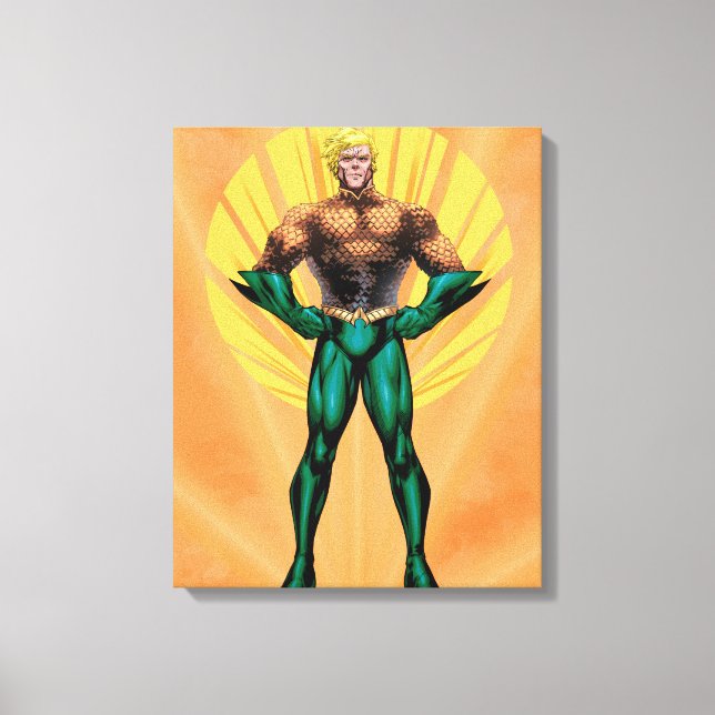 Impressão Em Tela Aquaman (Frente)