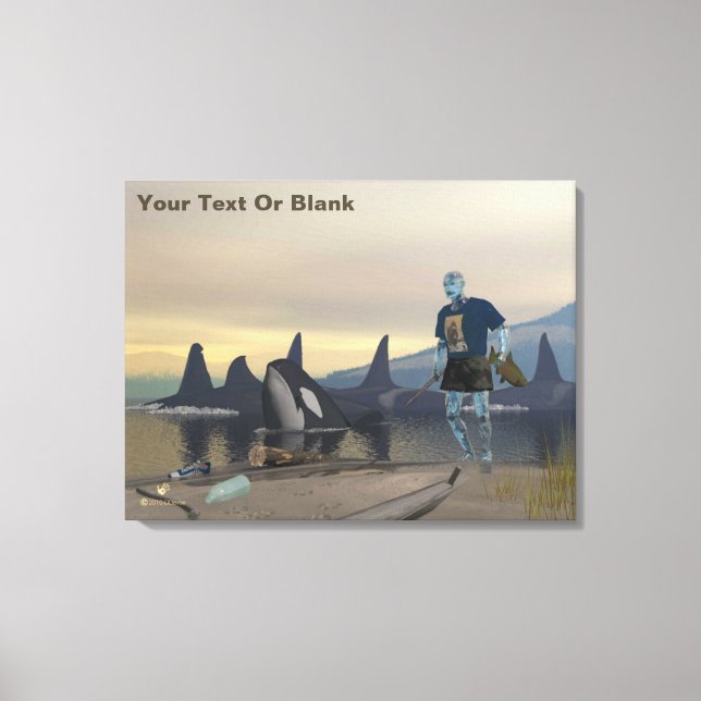 Impressão Em Tela Aquaman (Frente)