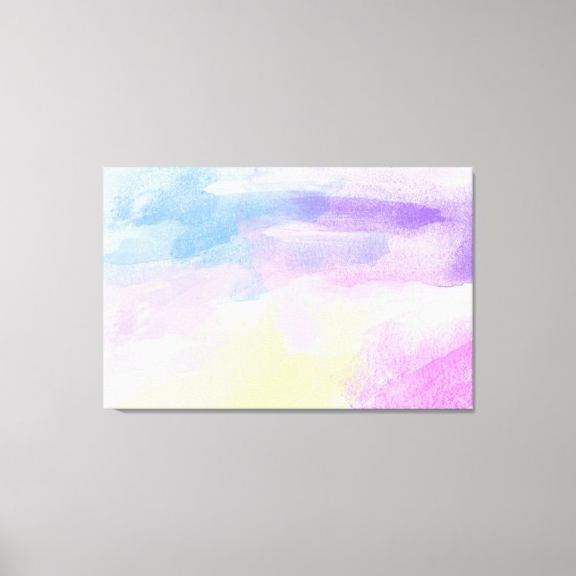 Impressão Em Tela Aquarela (Frente)