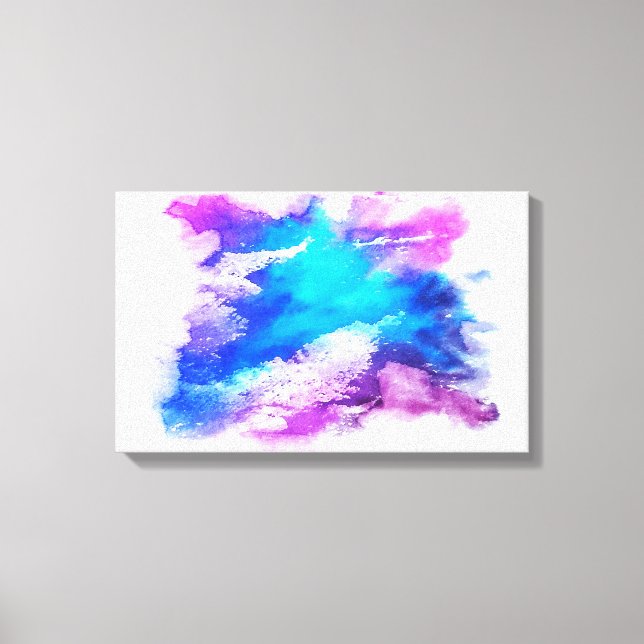 Impressão Em Tela Aquarela (Frente)