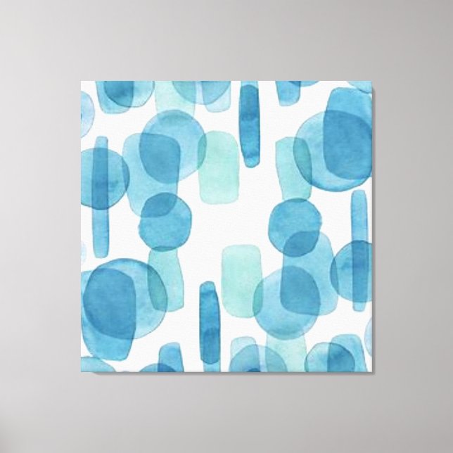 Impressão Em Tela Aquarela (Frente)