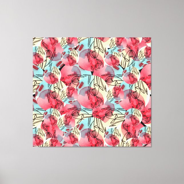 Impressão Em Tela Aquarela A Frio (Frente)