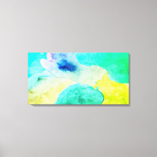 Impressão Em Tela Aquarelas Verde Tela Moderna Imprimir Arte Wall