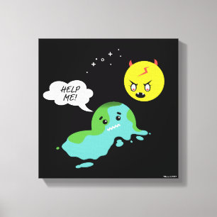 Impressão Em Tela Aquecimento global