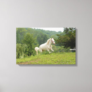 Impressão Em Tela Aqui Estou.