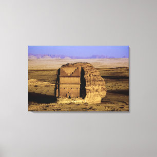 Impressão Em Tela Arábia Saudita, local de Madain Saleh, antiga