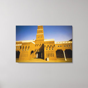 Impressão Em Tela Arábia Saudita, Riade, Mesquita de Al Diriya