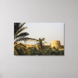 Impressão Em Tela Arábia Saudita, Riyad, cidade antiga de Saud, Al-