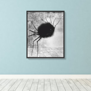 Impressão Em Tela Aranha Sorridente por Odilon Redon, Halloween Vint