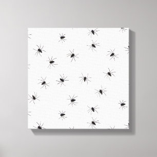 Impressão Em Tela Aranhas