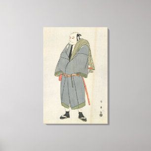 Impressão Em Tela Arashi Ryu_zo como Heiemon, 1795