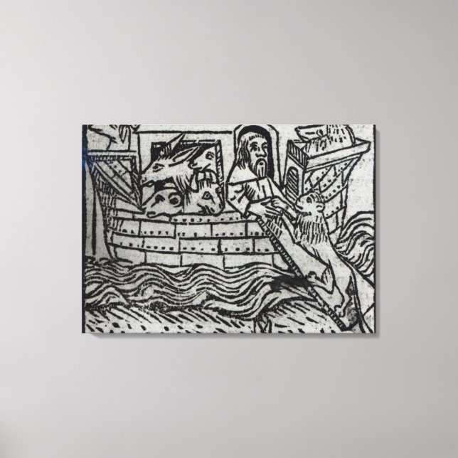 Impressão Em Tela Arca de Noah (Frente)