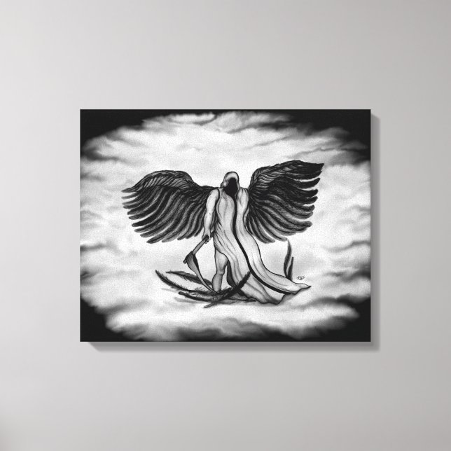 Impressão Em Tela Arcanjo, Angel Uriel (Frente)