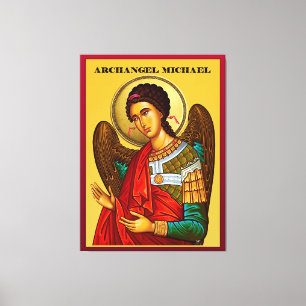 Impressão Em Tela Arcanjo Miguel