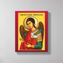 Impressão Em Tela Arcanjo Miguel