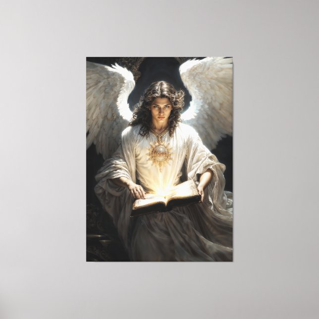 Impressão Em Tela Arcanjo Uriel (Frente)