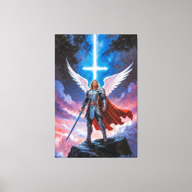 Impressão Em Tela Archangel Michael (Frente)