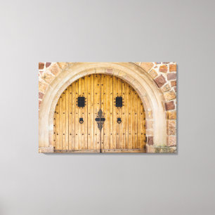 Impressão Em Tela Arched Doorway, França