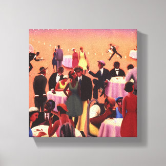 Impressão Em Tela Archibald Motley  Art Deco 