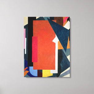 Impressão Em Tela Architectonics Painterly, 1916-17