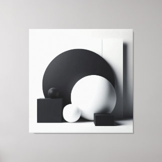 Impressão Em Tela Architecture of Balanced Forms