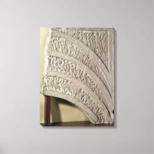 Impressão Em Tela Architrave de uma entrada, arenito vermelho,