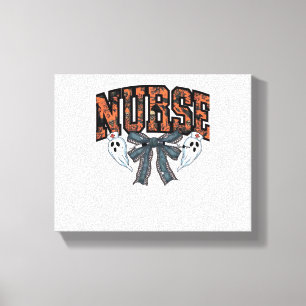 Impressão Em Tela Arco Clássico de T-Shirt da Enfermeira Assustadora