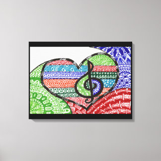 Impressão Em Tela Arco Colorido do Arco-Íris Muscular Personalizado