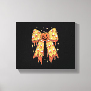 Impressão Em Tela Arco de Abóbora de Halloween Milho Doce