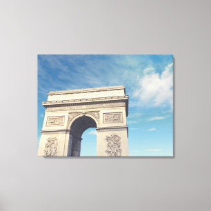 Impressão Em Tela Arco do Triunfo Paris