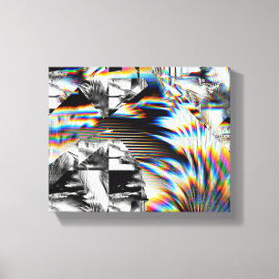 Impressão Em Tela Arco-Íris Assalto