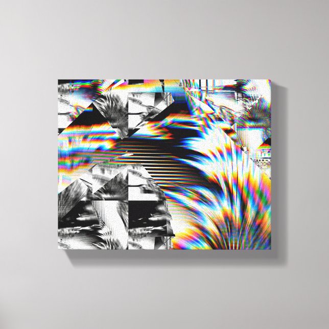 Impressão Em Tela Arco-Íris Assalto (Frente)