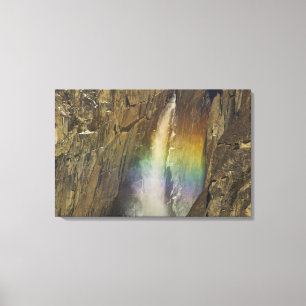 Impressão Em Tela Arco-íris na Upper Yosemite Falls em Yosemite