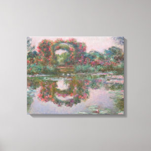 Impressão Em Tela Arcos Flores, Giverny - Claude Monet - c1913