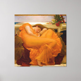 Impressão Em Tela Ardendo junho pelo senhor Frederic Leighton