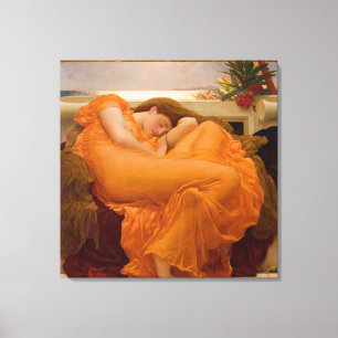 Impressão Em Tela Ardendo junho - senhor Leighton de Frederic