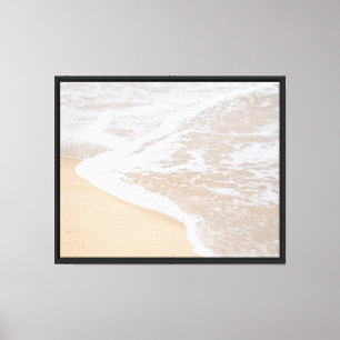 Impressão Em Tela Areia, Ondas, Praia