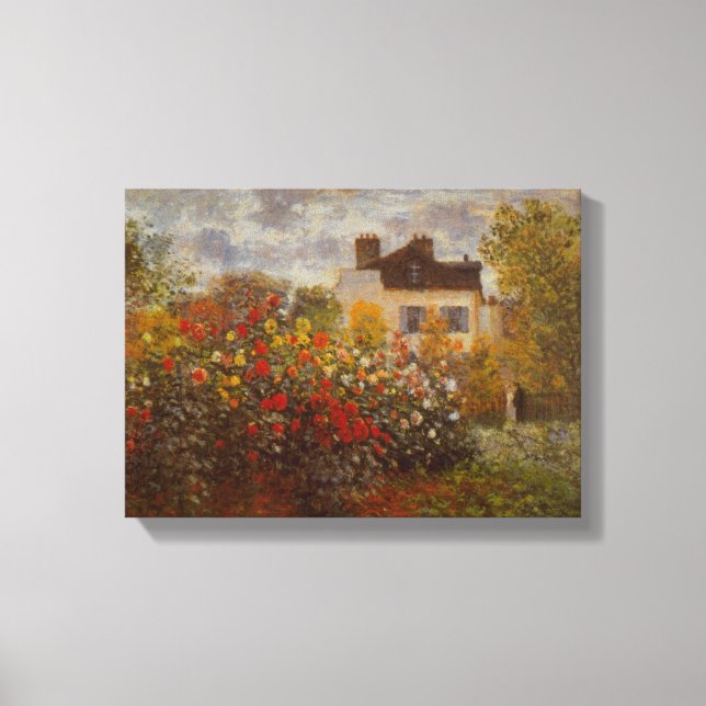 Impressão Em Tela Argenteuil por Claude Monet (Frente)