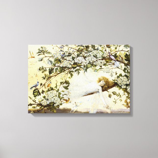 Impressão Em Tela "Ariel" de Fitzgerald (Frente)