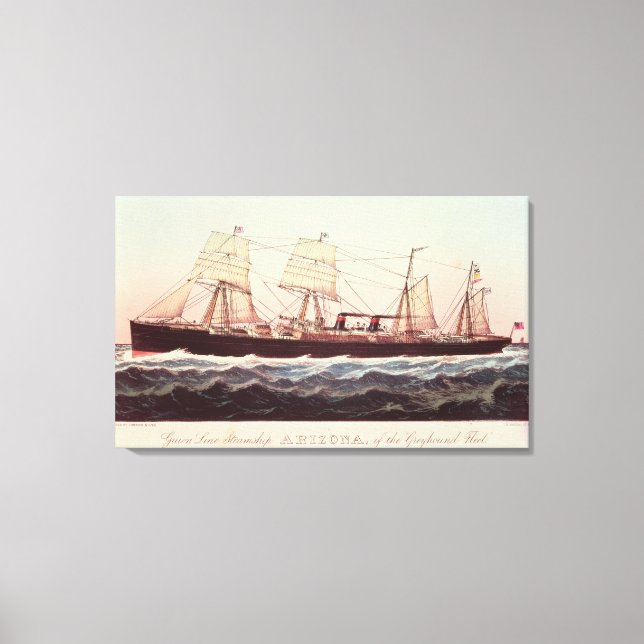 Impressão Em Tela Arizona de Vapor da Linha Guion (Frente)