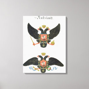 Impressão Em Tela Arma o estado de Rússia imperial, de um collecti