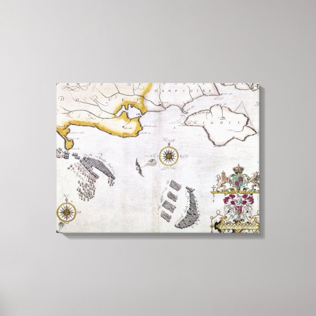 IMPRESSÃO EM TELA ARMADA ESPANHOL, 1588 2 (Frente)