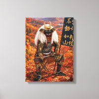 Armadura de samurai Takeda Shingen Outono 12x16