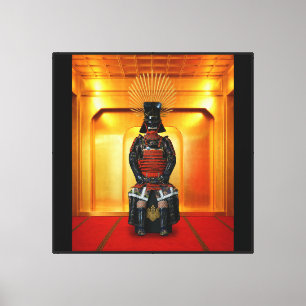 Impressão Em Tela Armadura de Toyotomi Hideyoshi em Tela 40x40