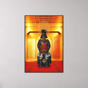 Impressão Em Tela Armadura de Toyotomi Hideyoshi em Tela 40x60